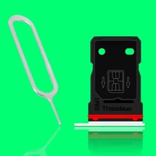 Superior Quality Single SIM Card Tray Holder w/ SIM Pin for OnePlus 8 Pro Phones