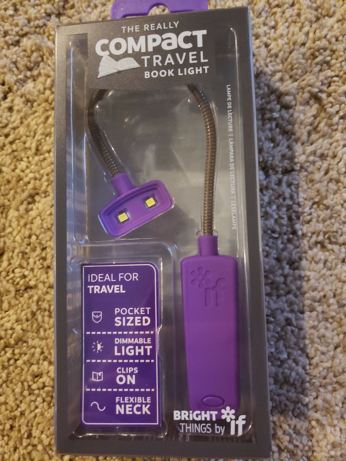 the really compact travel book light