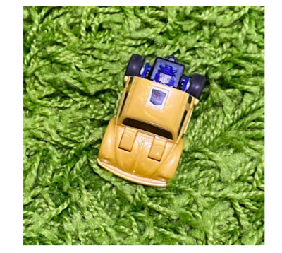 Vintage 1986 Transformers G1 Goldbug VW Figure Throttlebot Hasbro Autobot