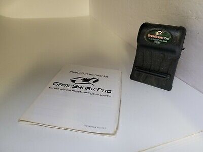 NEW GameShark Pro V3.0 - PS1 PlayStation InterAct Cheat Code Enabler GAME  SHARK