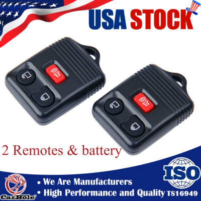F250 Keyless Entry 2 Replacement Keyless Entry Remotes For Ford F150 F250 Keyless ...