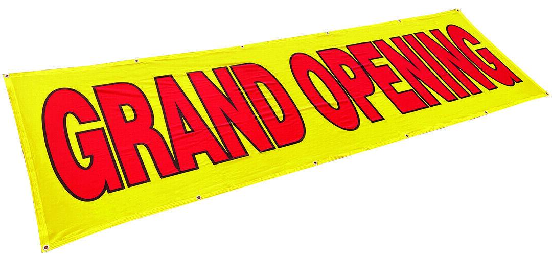 Grand Opening Banner-Red