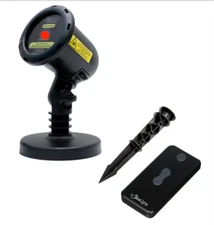 BlissLights Spright Motion RED Indoor/Outdoor Laser Projector W/Remote NIB