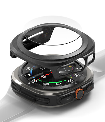Ringke [Slim & Glass] For Samsung Galaxy Watch Ultra Case & Screen Protector