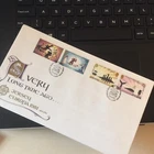 Jersey Stamps First Day Cover FDC 1981 A Very long time ago Folklore Europa
