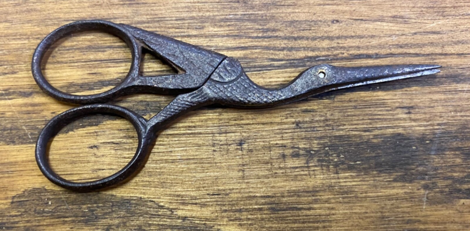 Vintage German Stork Sewing Scissors eBay