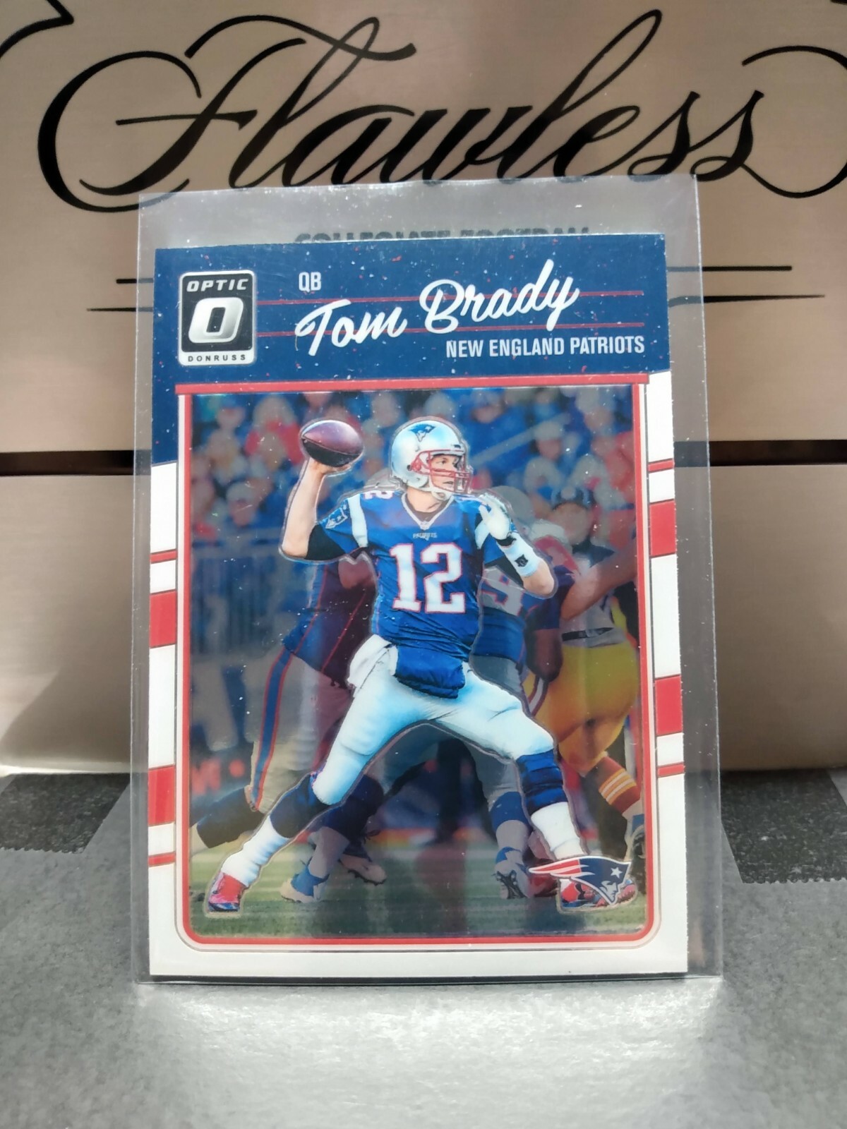 2016 Panini Donruss Optic Tom Brady. Sharp Card #62
