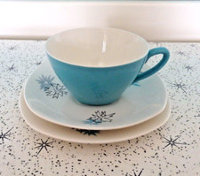 Vintage Midwinter Jesse Tait Quite Contrary Trio Tea Cup Saucer & Tea Plate