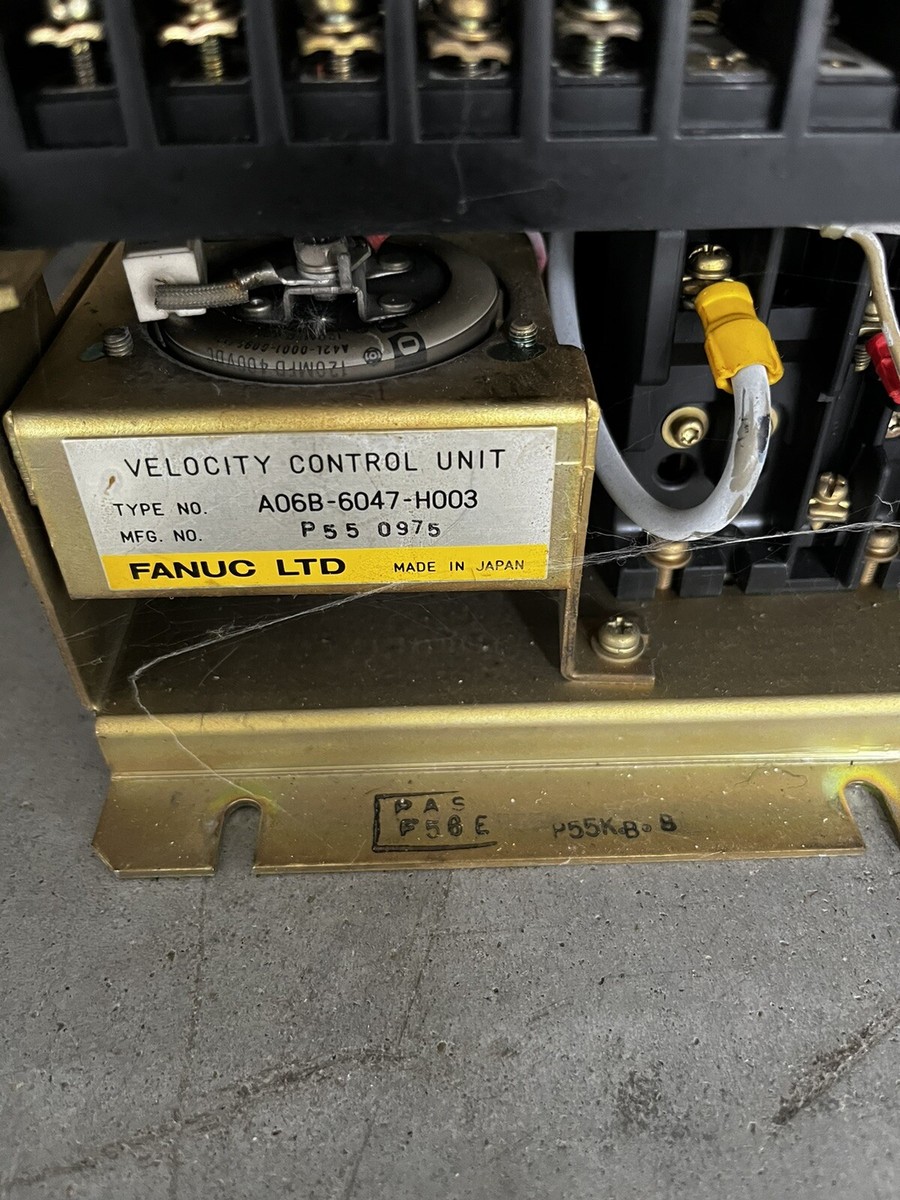 FANUC ファナック サーボアンプ A06B-6047-H003 FANUC Servo Amplifier Module A06B-6047-H003 A06B-6047-H004