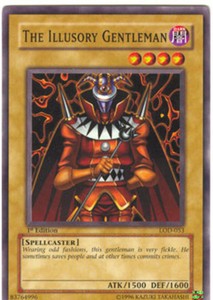 The Illusory Gentleman - LOD-053 - Common - 1st Edition x3 - Near Mint