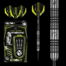 WINMAU Michael van Gerwen MVG AUTHENTIC 85% Tungsten 23 G Steel Tip Darts 1443