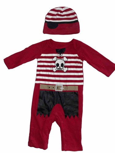 Holloween Baby 2 Piece Pirate Costume 0-3 Months - 第 1/4 張圖片