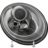 Scheinwerfer Rechts FüR VW Beetle Inkl. Motor H7+H7 Lampen Bj. 01/2006-2010