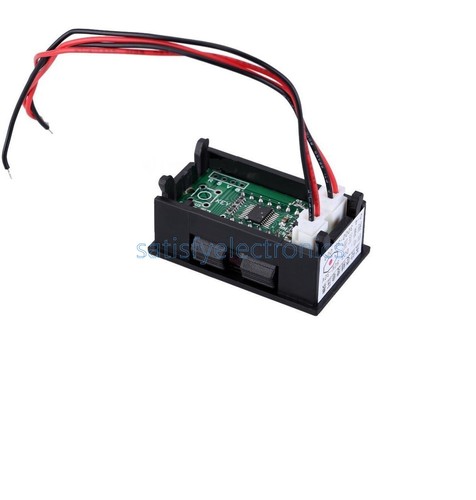 0.36" DC0-33.000V 5 Digits Digital LED display Voltmeter Voltage Meter Car Panel - Picture 10 of 19