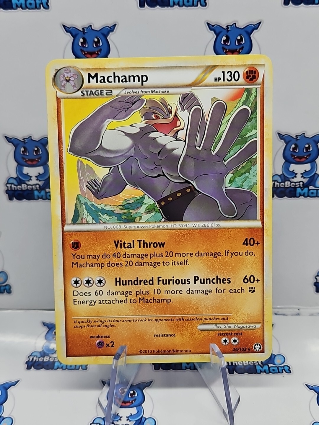 Machamp - 26/102 - Pokemon Triumphant - LP