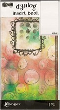 Ranger Dyan Reaveley's Dylusions Dyalog Insert Book 4.375"X8.25"-Ruled, 3 Pack