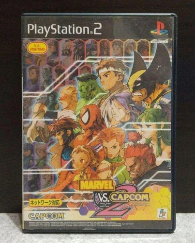 PS2 MARVEL VS. CAPCOM 2 New Age of Heroe Sony Playstatin 2 Japan