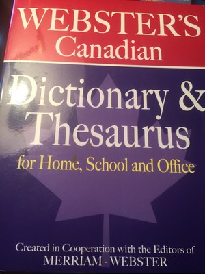 Webster's Canadian Dictionary and Thesaurus
