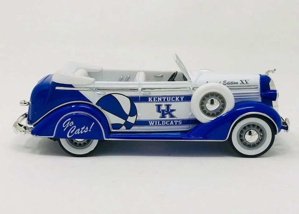Two Piece Set Kentucky Wildcats 1932 Ford Rat Rod/1936 Dodge Diecast Banks - Image 3 of 4
