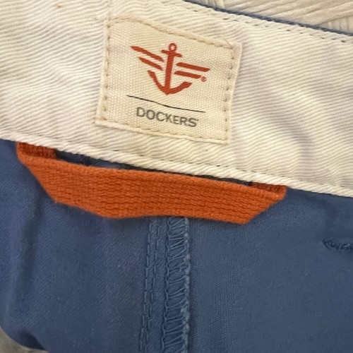 Dockers Shorts - Comfort Stretch - Blue Chino Shorts - Mens Size 42 - Picture 3 of 7