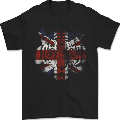 T-shirt Homme Gildan - Drapeau Déchiré Barbade - Coton Lourd - Taille Unique - Neuf Sans étiquette