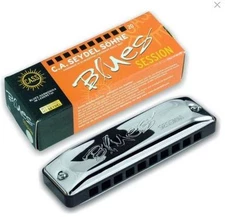 Seydel SESSION  Harmonica w/ Black Leather Case -Lows Available - Pick Your Key!