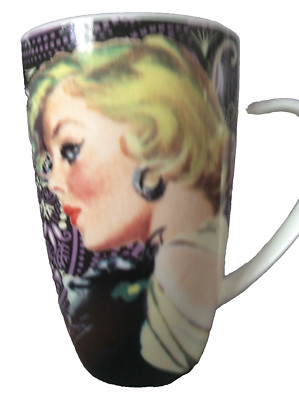 Maxwell Williams Leading Ladies Screen Sirene Fine Porcelain Mug RARE UK Hardly U