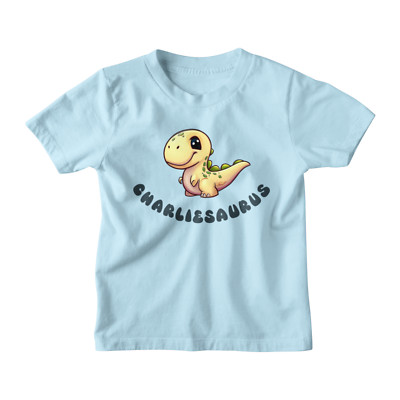 NAME-O'SAURUS T-Shirt für Kinder personalisiert Jungen, süßes Geschenk für Kinder, Dinosaurier-Thema