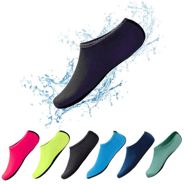 Men Women Water Skin Non Slip Wetsuit Aqua Shoes Beach Swim Surf Socks Quick Dry