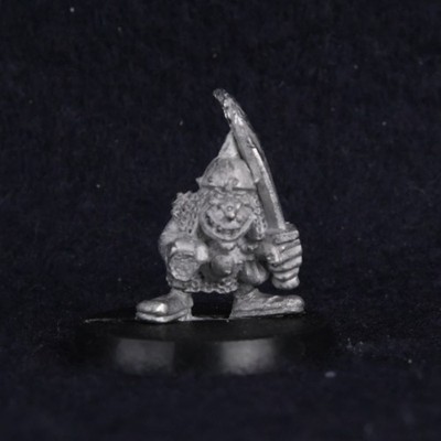 Classic Goblin mit Schwert 90er Metall Zitadelle Gobbos Nacht Orks & Goblins G222