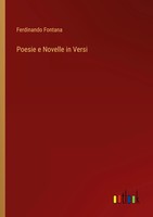 Poesie E Novelle In Versi Ferdinando Fontana Taschenbuch Kartoniert / Broschiert
