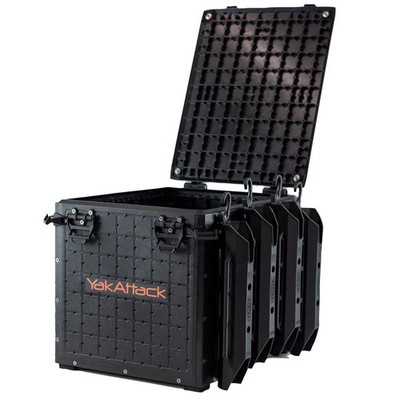 Yak-Attack BlackPak Pro Kayak Fishing Crate Black- 13''x16'' (BLP-PRO-13X16) Kiste