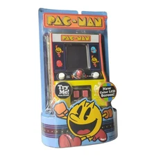 PAC-MAN Basic Fun! Mini Classic Arcade Gameplay Full Color LCD Screen 09530