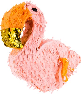 Goodtimes Pinata Flamingo 70cm hoch zum Befüllen zu Geburtstag Party