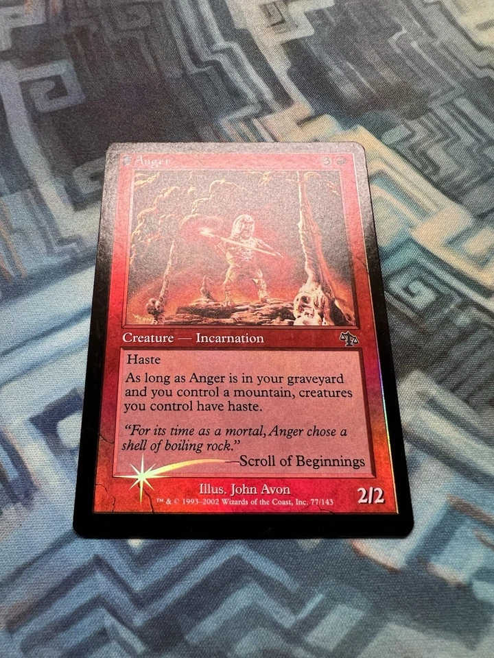 MTG Foil Anger EX/LP+ Judgment - Image 2 of 4