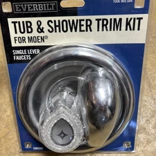 Everbilt Tub & Shower Trim Kit For Moen Single Lever Faucets 1006 965 084 Chrome