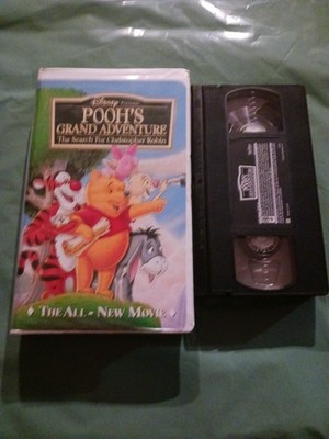 Winnie the Pooh s Grand Adventure VHS Disney Video Tape Clamshell 