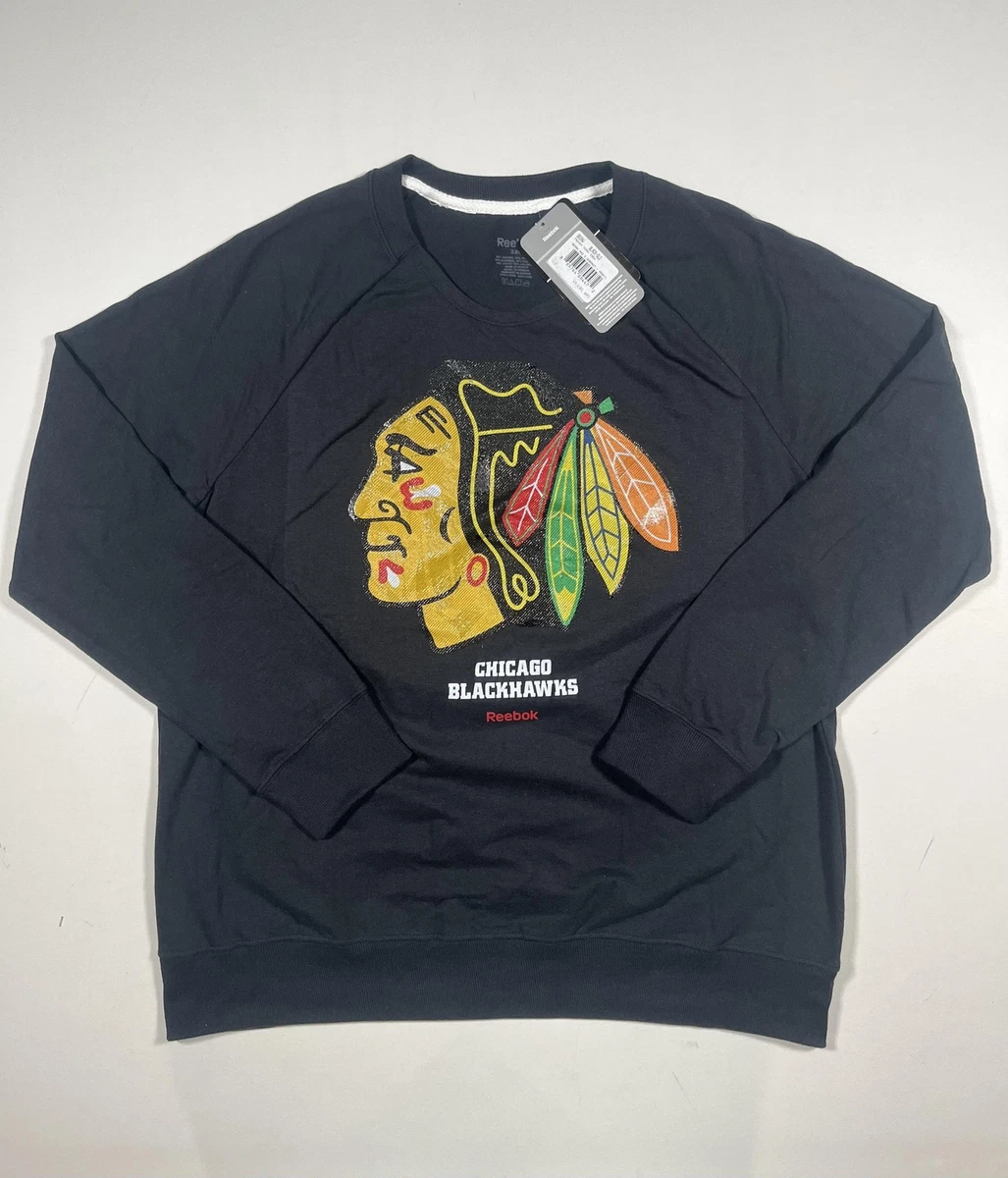 Sweat col rond vintage Starter Chicago Blackhawks taille M