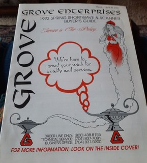 Vintage Grove Enterprises 1993 Spring Shortwave & Scanner Buyer's GD