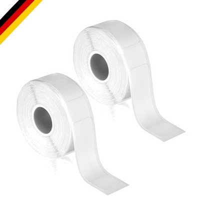 Thermo Etiketten Selbstklebend 14x40mm für Phomemo Drucker, 160 Bänder pro Rolle