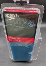 Speedo Solid Silicone Swim Cap One Size Lightweight Latex-Free Durable Performan
