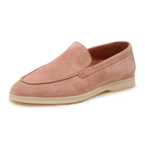 N9351 MOCASSINO DONNA TRIVER FLIGHT PEACH MALVA WOMAN LOAFER