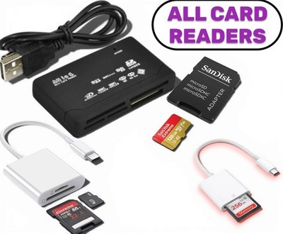 Speicherkartenleser All in One 1 USB Adapter SD SDHC Mini Micro M2 MMC XD CF MS