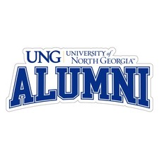 North Georgia Nighthawks Laser Cut Alumni Vinyl Sticker/Magnet