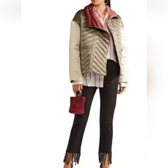 Chaqueta acolchada de seda Isabel Marant Hector para mujer talla mediana Foto 4 de 4