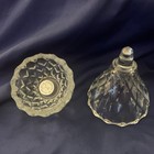 PEAR Shape Trinket Box LEAD CRYSTAL Made in Romania 4" Tall, Diamond Cut Shape — photo 8