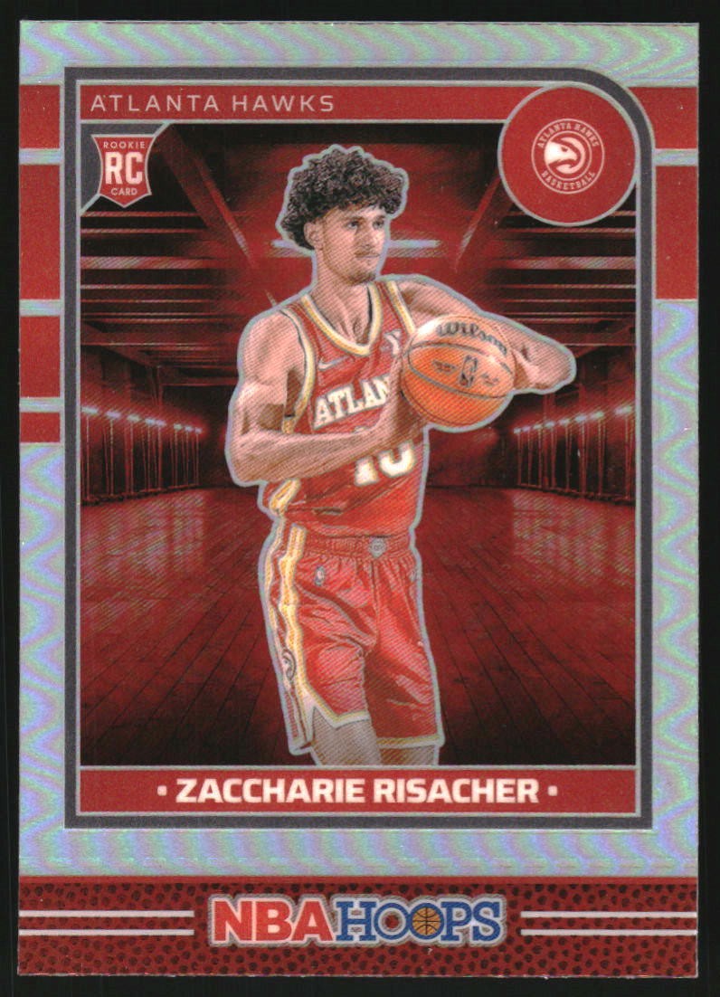 2024-25 Hoops Premium Prizms Silver #231 Zaccharie Risacher - BSK