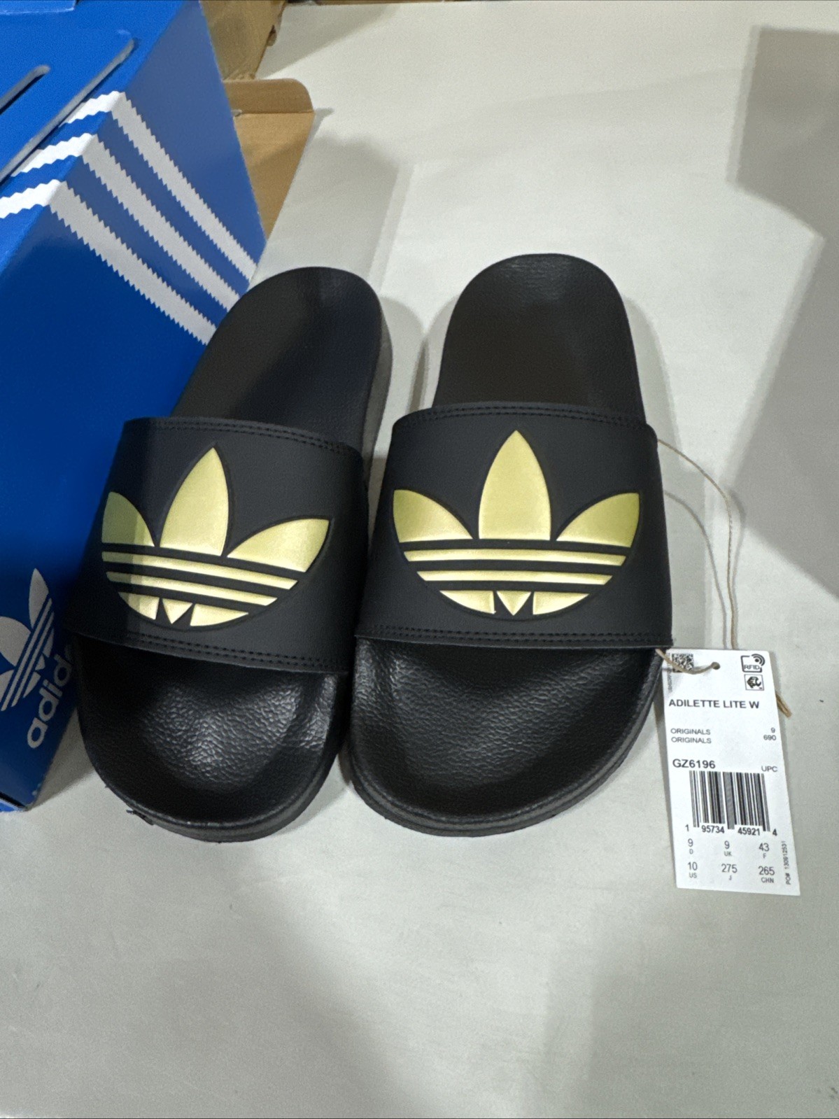 adidas adilette Lite slides Womens Size 10 F4 U