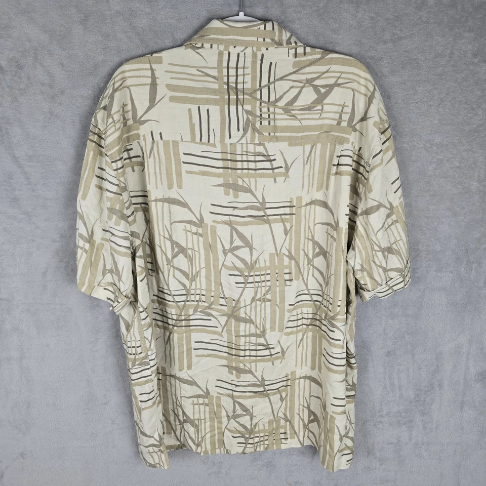 Camisa Hawaiana Cubavera 100% Rayón Diseños Florales Talla XL Foto 2 de 4