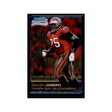 2006 Bowman Chrome Davin Joseph RC Football Cards #81